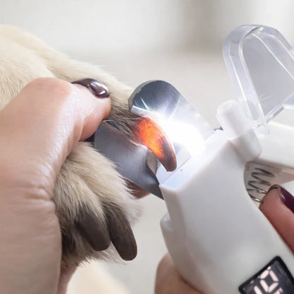 PawPrecision™ LED Safety Nail Clipper for Dogs